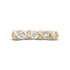 Thumbnail Image 2 of Diamond Anniversary Ring 1/2 ct tw Round-cut 14K Yellow Gold