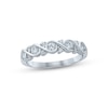 Thumbnail Image 1 of Now + Forever Diamond Anniversary Ring 1/2 ct tw Round-cut 14K White Gold