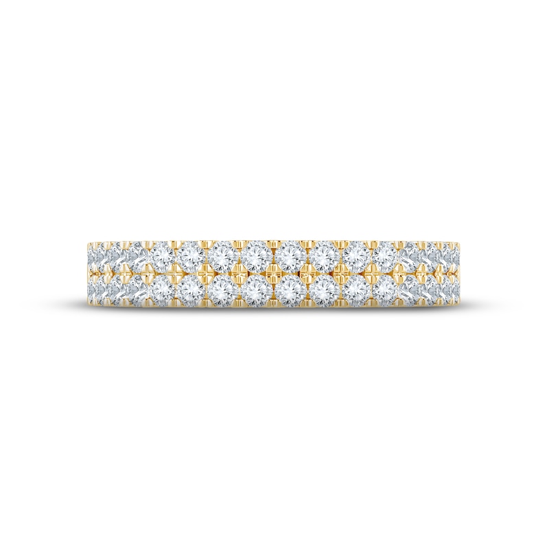 Main Image 3 of Now + Forever Diamond Anniversary Ring 1/2 ct tw Round-cut 14K Yellow Gold