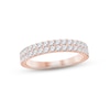 Thumbnail Image 1 of Now + Forever Diamond Anniversary Ring 1/2 ct tw Round-cut 14K Rose Gold