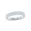 Thumbnail Image 1 of Now + Forever Diamond Anniversary Ring 1/2 ct tw Round-cut 14K White Gold