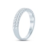 Thumbnail Image 2 of Now + Forever Diamond Anniversary Ring 1/2 ct tw Round-cut 14K White Gold