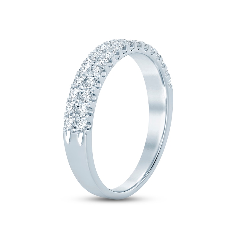 Main Image 2 of Now + Forever Diamond Anniversary Ring 1/2 ct tw Round-cut 14K White Gold