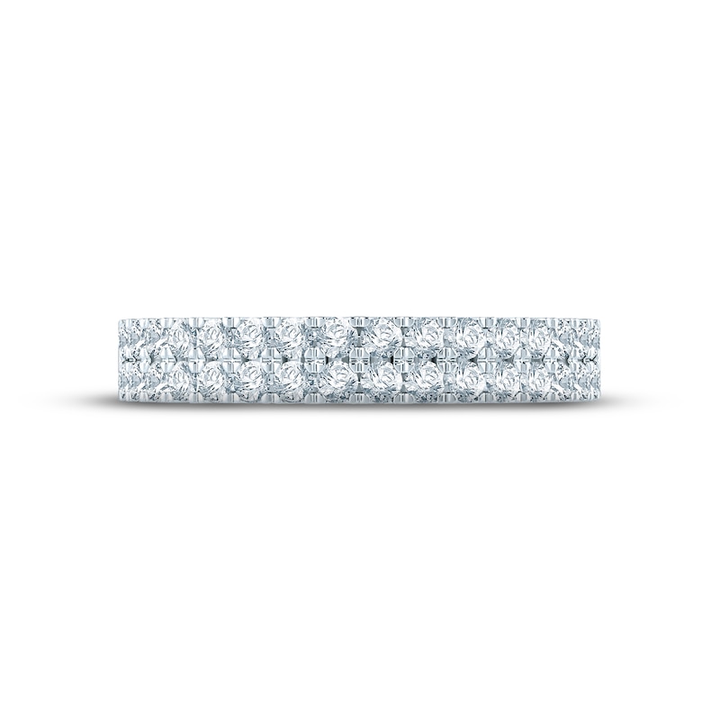 Main Image 3 of Now + Forever Diamond Anniversary Ring 1/2 ct tw Round-cut 14K White Gold