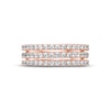 Thumbnail Image 2 of Diamond Anniversary Ring 3/4 ct tw Round-cut 14K Rose Gold