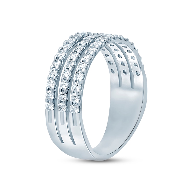 Main Image 2 of Now + Forever Diamond Anniversary Ring 3/4 ct tw Round-cut 14K White Gold