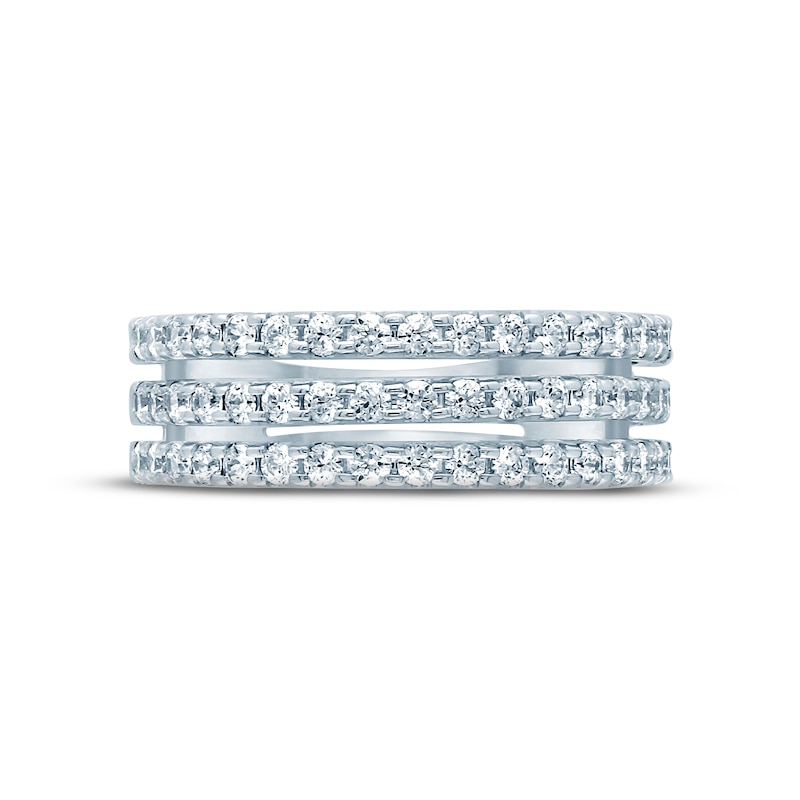 Main Image 3 of Now + Forever Diamond Anniversary Ring 3/4 ct tw Round-cut 14K White Gold