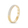 Thumbnail Image 1 of Diamond Anniversary Ring 1/4 ct tw Round-cut 10K Yellow Gold