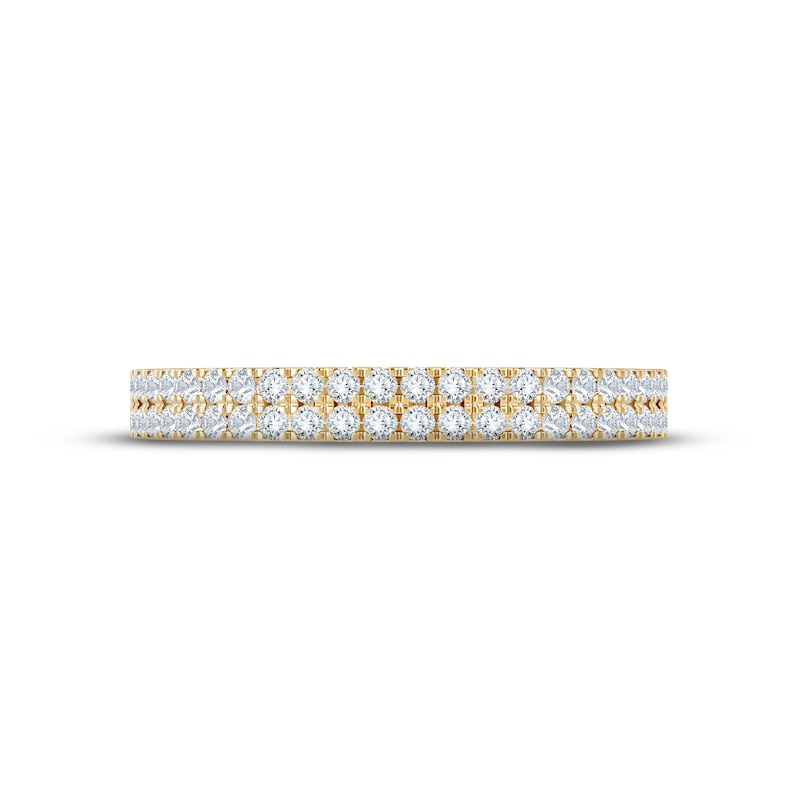 Main Image 3 of Now + Forever Diamond Anniversary Ring 1/4 ct tw Round-cut 10K Yellow Gold