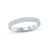 Thumbnail Image 1 of Now + Forever Diamond Anniversary Ring 1/4 ct tw Round-cut 10K White Gold