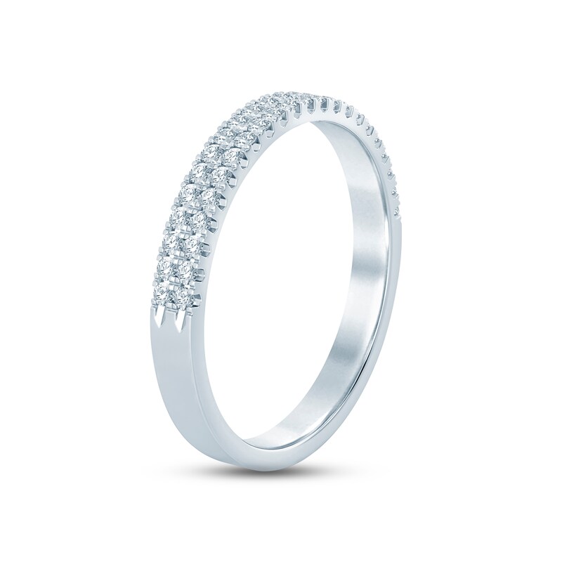 Main Image 2 of Now + Forever Diamond Anniversary Ring 1/4 ct tw Round-cut 10K White Gold