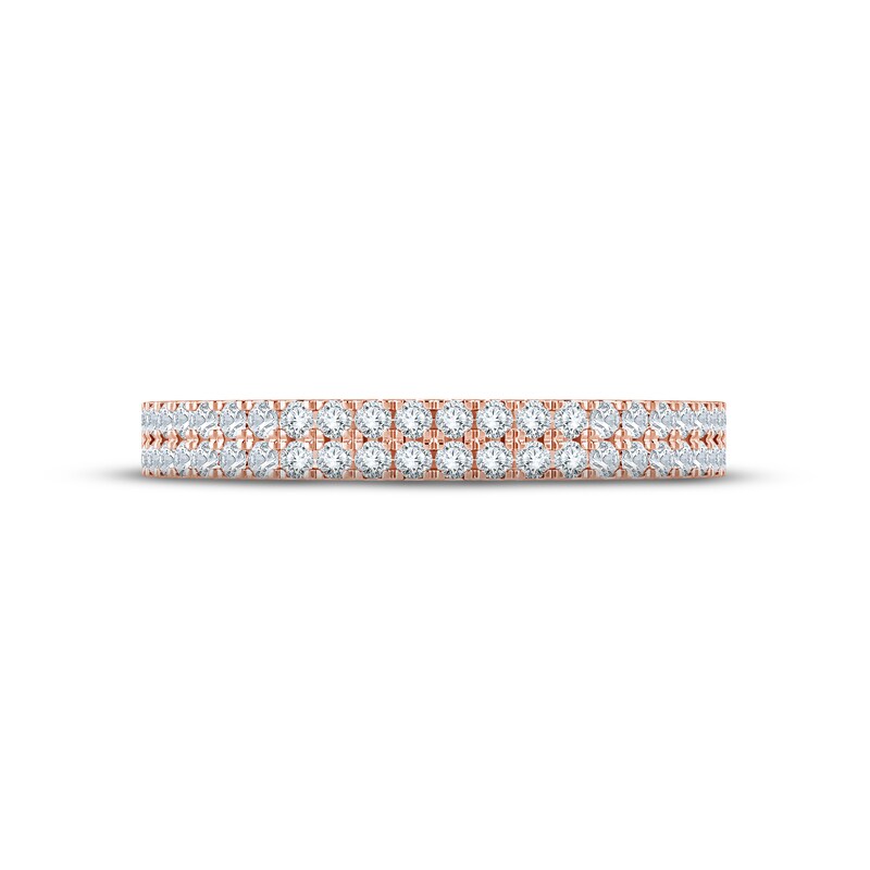 Main Image 3 of Now + Forever Diamond Anniversary Ring 1/4 ct tw Round-cut 10K Rose Gold