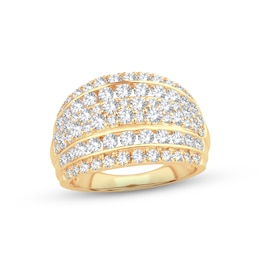 Now + Forever Diamond Anniversary Ring 2 ct tw Round-cut 14K Yellow Gold