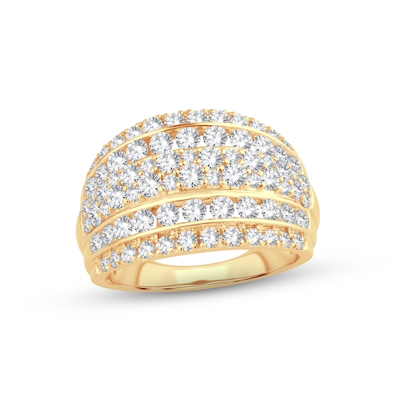 Now + Forever Diamond Anniversary Ring 2 ct tw Round-cut 14K Yellow Gold
