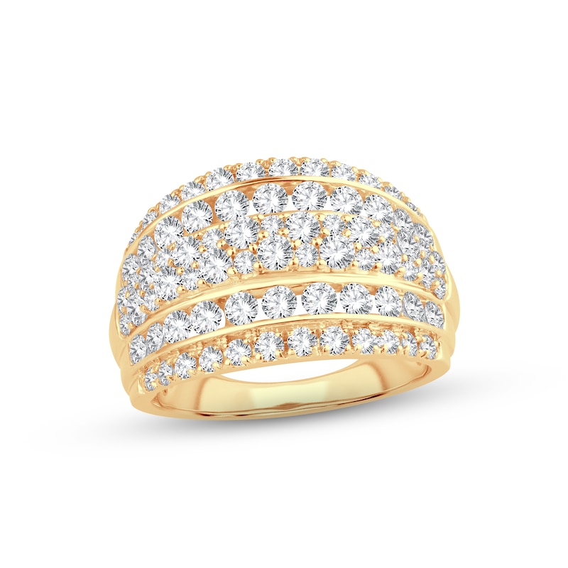 Main Image 1 of Now + Forever Diamond Anniversary Ring 2 ct tw Round-cut 14K Yellow Gold