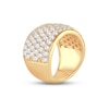 Thumbnail Image 1 of Diamond Anniversary Ring 3 ct tw Round-cut 14K Yellow Gold