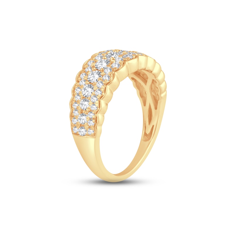 Main Image 2 of Now + Forever Diamond Anniversary Ring 1 ct tw Round-cut 14K Yellow Gold