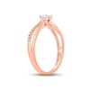 Thumbnail Image 1 of Diamond Promise Ring 1/6 ct tw Round-cut 10K Rose Gold