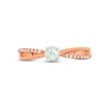 Thumbnail Image 2 of Diamond Promise Ring 1/6 ct tw Round-cut 10K Rose Gold