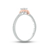 Thumbnail Image 1 of Diamond Promise Ring 1/6 ct tw Round-cut 10K Two-Tone Gold
