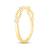 Thumbnail Image 1 of Diamond Rope Anniversary Ring 1/6 ct tw Round-cut 10K Yellow Gold