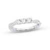 Thumbnail Image 1 of Now + Forever Diamond Three-Stone Anniversary Ring 1/2 ct tw Round-cut 14K White Gold