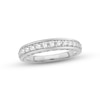 Thumbnail Image 0 of Diamond Anniversary Ring 1/2 ct tw Round-cut 14K White Gold