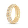 Thumbnail Image 2 of Now + Forever Diamond Eternity Anniversary Ring 1-1/2 ct tw Round & Baguette-cut 14K Yellow Gold