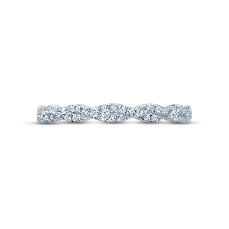 Main Image 3 of Now + Forever Diamond Anniversary Ring 1/5 ct tw Round-cut 10K White Gold
