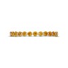 Thumbnail Image 3 of Neil Lane Round-cut Citrine Anniversary Ring 14K White Gold Size 7