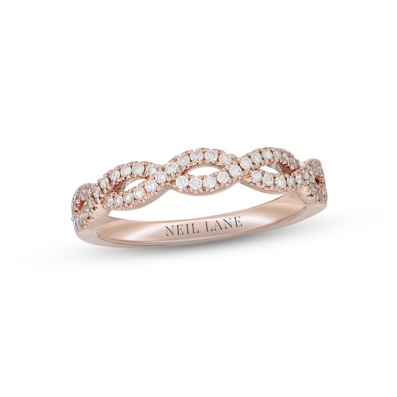 Main Image 1 of Neil Lane Diamond Anniversary Ring 1/4 ct tw 14K Rose Gold