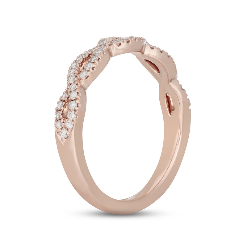 Main Image 2 of Neil Lane Diamond Anniversary Ring 1/4 ct tw 14K Rose Gold