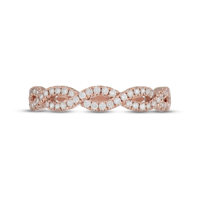 Main Image 3 of Neil Lane Diamond Anniversary Ring 1/4 ct tw 14K Rose Gold