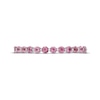 Thumbnail Image 3 of Neil Lane Pink Tourmaline Anniversary Ring 14K White Gold