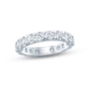 Thumbnail Image 1 of Diamond Eternity Ring 3 ct tw Round-cut 14K White Gold - Size 7