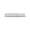 Thumbnail Image 3 of Diamond Eternity Ring 3 ct tw Round-cut 14K White Gold - Size 7