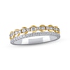 Thumbnail Image 1 of Now + Forever Diamond Anniversary Ring 1/2 ct tw Round-cut 10K Two-Tone Gold
