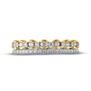 Thumbnail Image 3 of Now + Forever Diamond Anniversary Ring 1/2 ct tw Round-cut 10K Two-Tone Gold