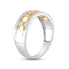 Thumbnail Image 2 of Now + Forever Diamond Anniversary Ring 1/3 ct tw Round-cut 10K Two-Tone Gold
