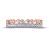 Thumbnail Image 3 of Now + Forever Diamond Anniversary Ring 1/3 ct tw Round-cut 10K Two-Tone Gold