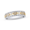 Thumbnail Image 1 of Now + Forever Diamond Anniversary Ring 1/3 ct tw Round-cut 10K Two-Tone Gold