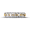 Thumbnail Image 3 of Now + Forever Diamond Anniversary Ring 1/3 ct tw Round-cut 10K Two-Tone Gold