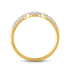 Thumbnail Image 2 of Now + Forever Diamond Anniversary Ring 1/3 ct tw Round-cut 10K Two-Tone Gold