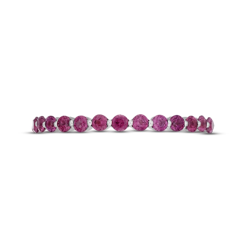 Main Image 3 of Neil Lane Rhodolite Garnet Anniversary Ring 14K White Gold