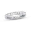 Thumbnail Image 0 of Diamond Eternity Ring 1/2 ct tw Round-cut 14K White Gold