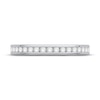 Thumbnail Image 1 of Diamond Eternity Ring 1/2 ct tw Round-cut 14K White Gold