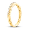 Thumbnail Image 2 of Now + Forever Diamond Rope Anniversary Ring 1/4 ct tw Round-cut 10K Yellow Gold