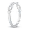 Thumbnail Image 2 of Now + Forever Diamond Rope Anniversary Ring 1/6 ct tw Round-cut 10K White Gold