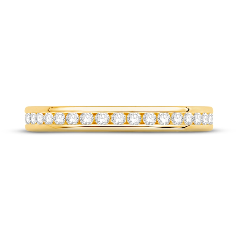 Main Image 2 of Now + Forever Diamond Eternity Ring 1/2 ct tw Round-cut 14K Yellow Gold