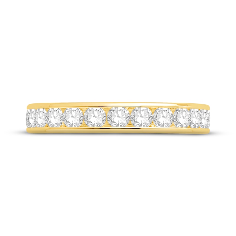 Main Image 2 of Now + Forever Diamond Eternity Ring 1-1/2 ct tw Round-cut 14K Yellow Gold